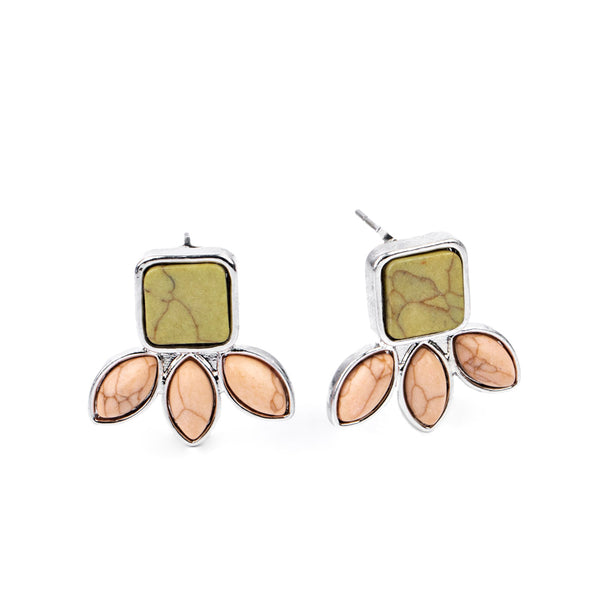 Hill Country Blossoms ~ Multi Earrings