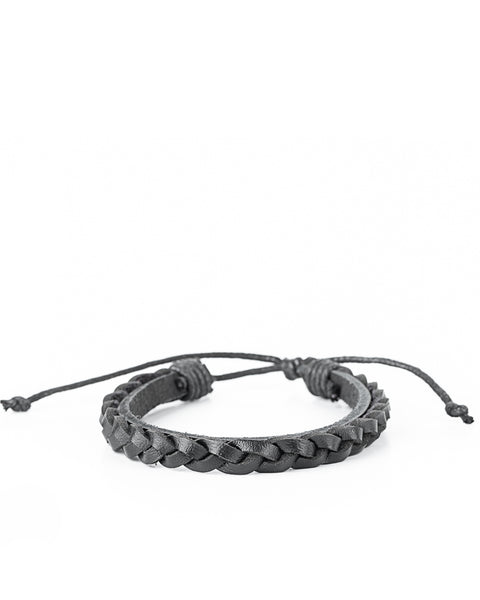 Homespun Harmony ~ Black Bracelet