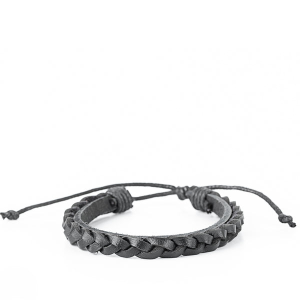 Homespun Harmony ~ Black Bracelet