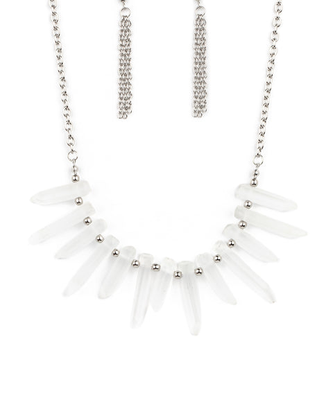 Ice Age Intensity ~ White Necklace