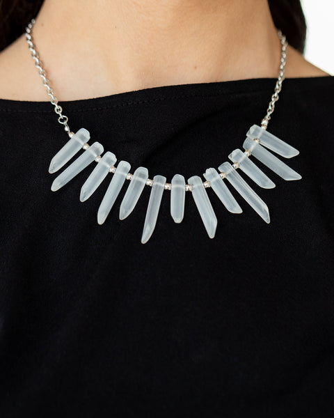 Ice Age Intensity ~ White Necklace
