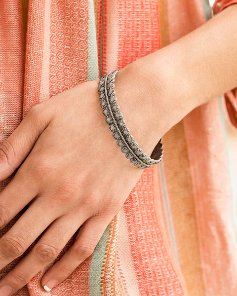 Rustic Relic ~ Silver Bracelet