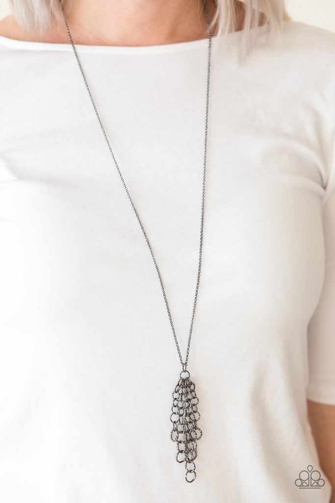 Industrial Intensity ~ Black Necklace