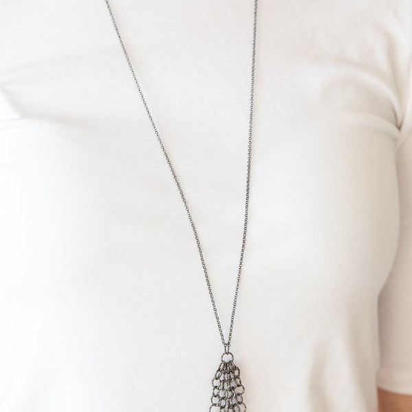 Industrial Intensity ~ Black Necklace