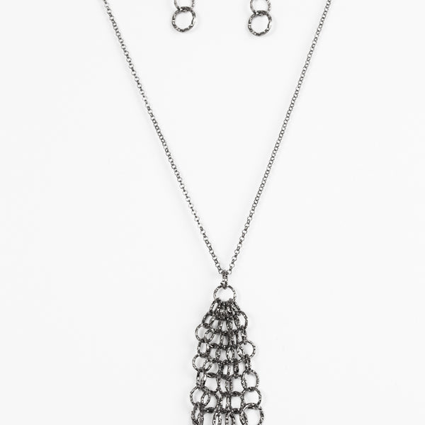 Industrial Intensity ~ Black Necklace