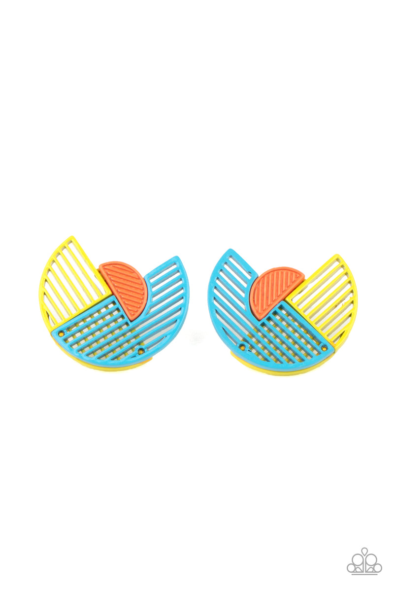 It's Just An Expression ~ Blue Earrings