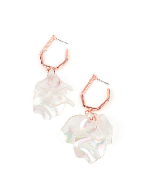 Jaw-Droppingly Jelly ~ Copper Earrings