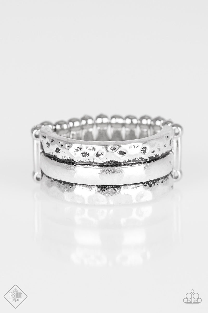 Just Go For Grit ~ Silver Ring