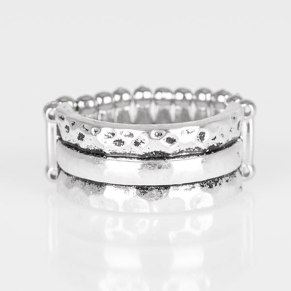 Just Go For Grit ~ Silver Ring