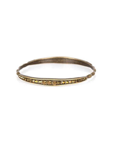 Just Sparkle And Wave ~ Brass Bracelet