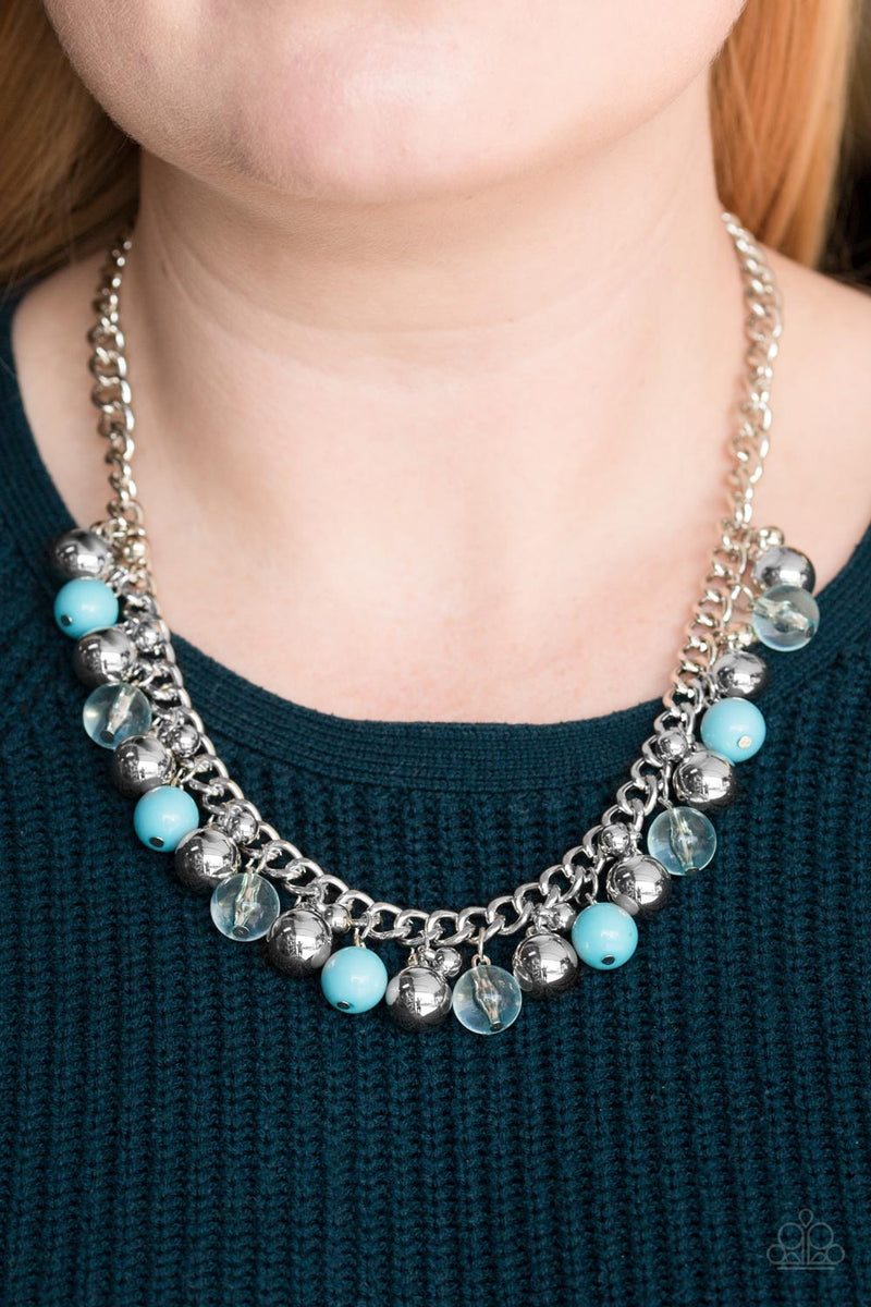 Keep A Glow Profile ~ Blue Necklace