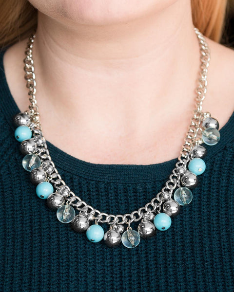 Keep A Glow Profile ~ Blue Necklace
