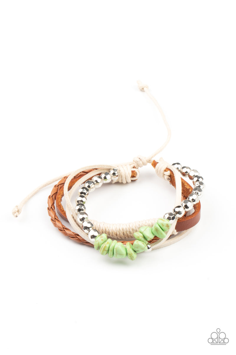 Keep At ROAM Temperature ~ Green Bracelet