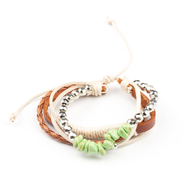 Keep At ROAM Temperature ~ Green Bracelet