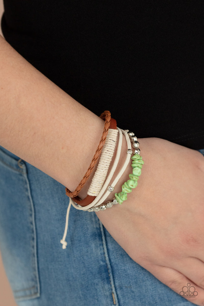 Keep At ROAM Temperature ~ Green Bracelet