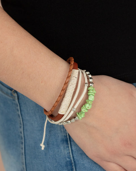 Keep At ROAM Temperature ~ Green Bracelet