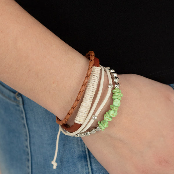 Keep At ROAM Temperature ~ Green Bracelet