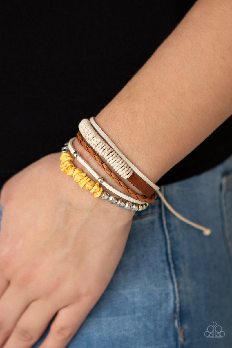 Keep At ROAM Temperature ~ Yellow Bracelet