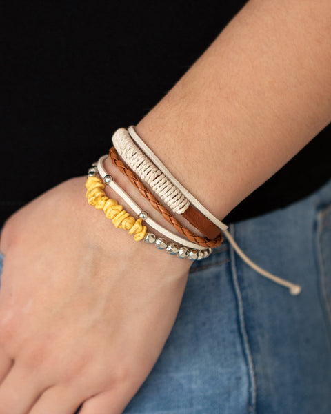 Keep At ROAM Temperature ~ Yellow Bracelet