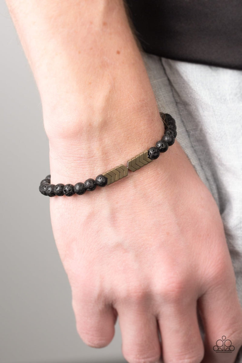 Lost Arrow ~ Brass Bracelet
