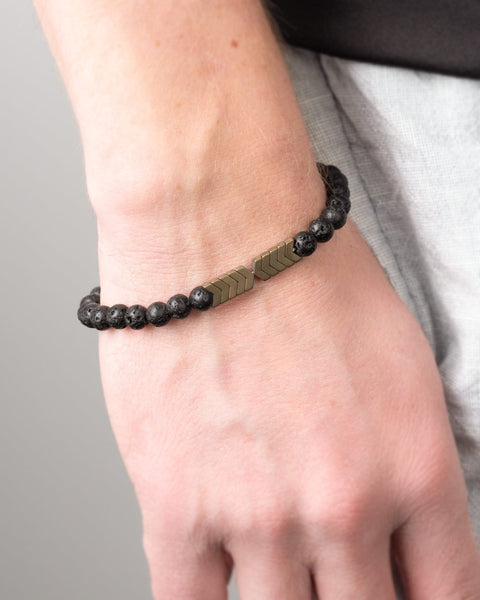 Lost Arrow ~ Brass Bracelet