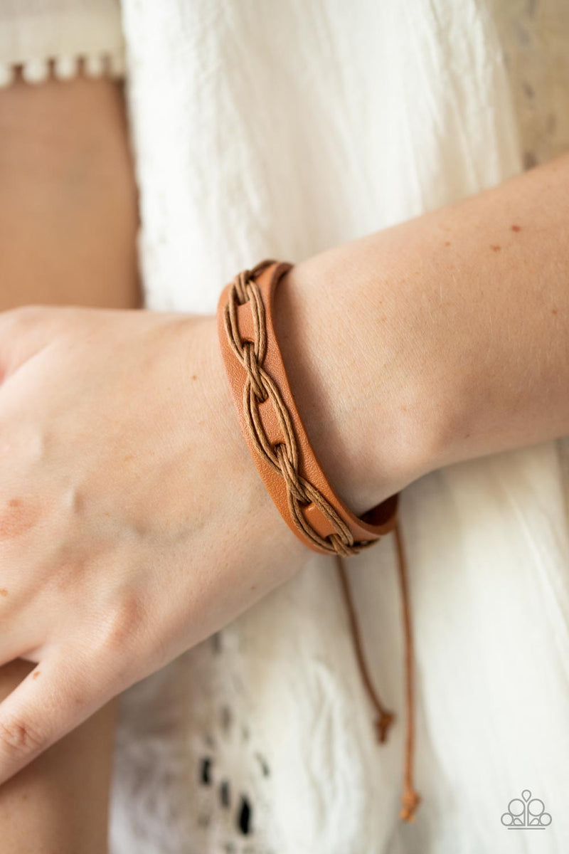 Macho Mystery ~ Brown Bracelet