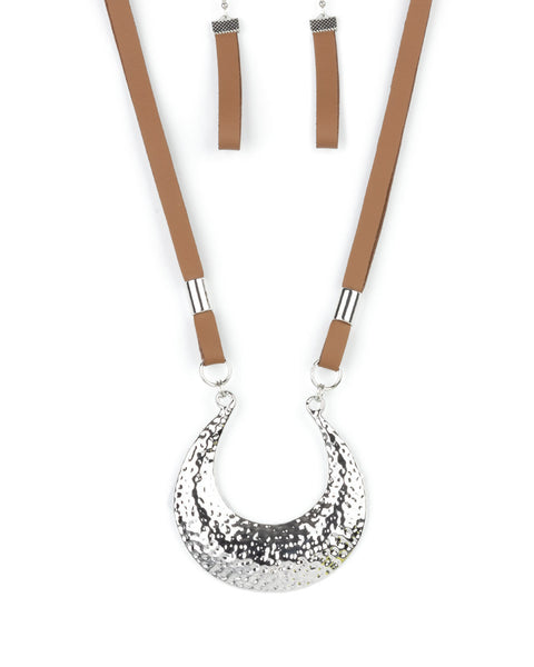 Majorly Moonstruck ~ Brown Necklace