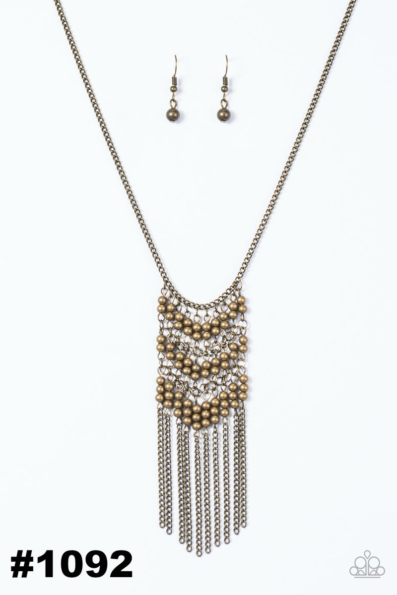 Metal Maven ~ Brass Necklace