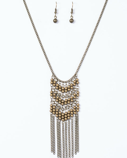Metal Maven ~ Brass Necklace