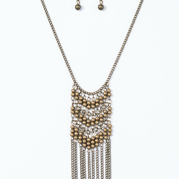 Metal Maven ~ Brass Necklace