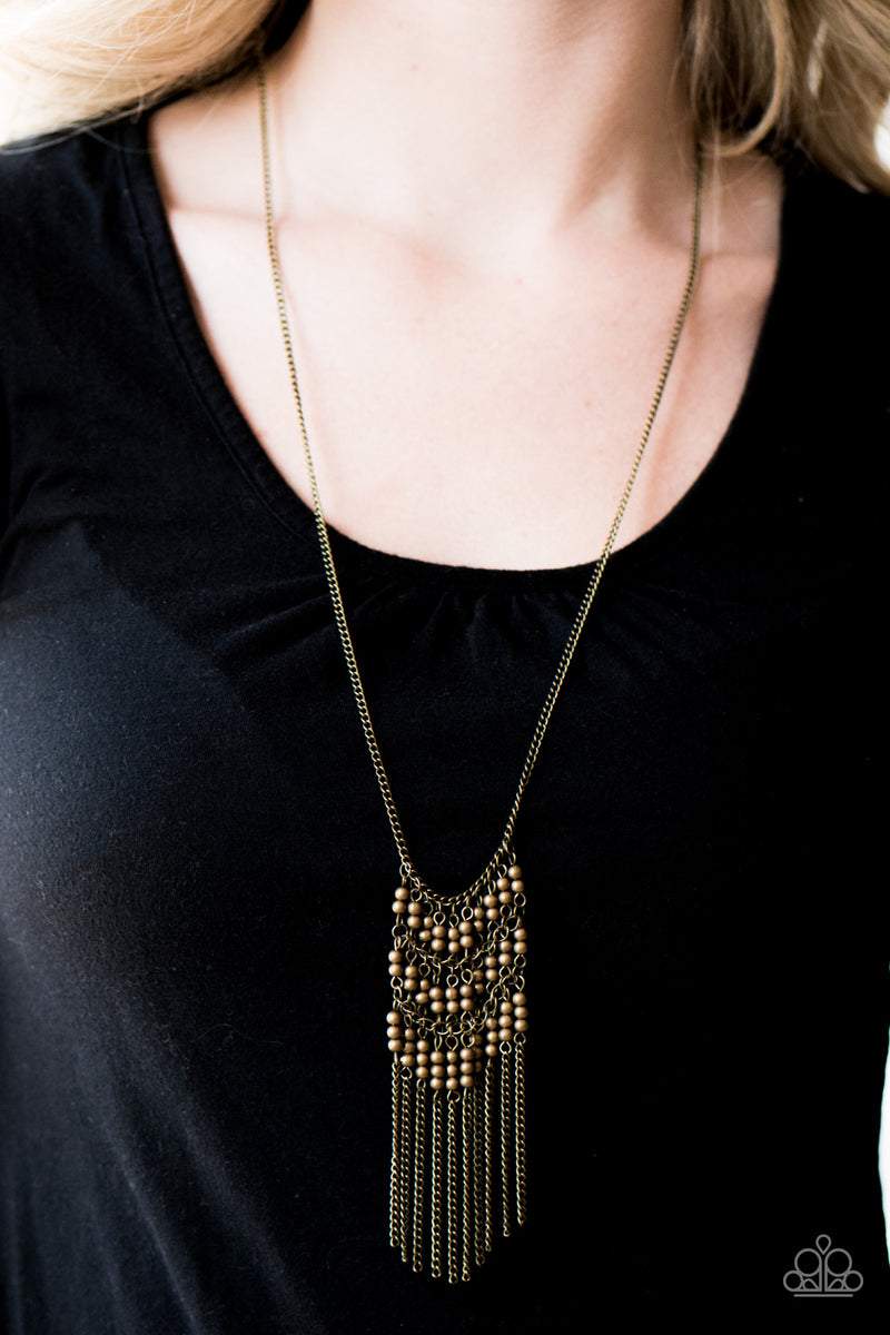 Metal Maven ~ Brass Necklace