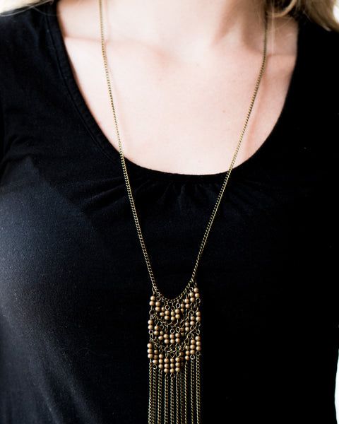 Metal Maven ~ Brass Necklace