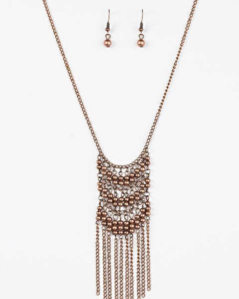 Metal Maven ~ Copper Long Necklace