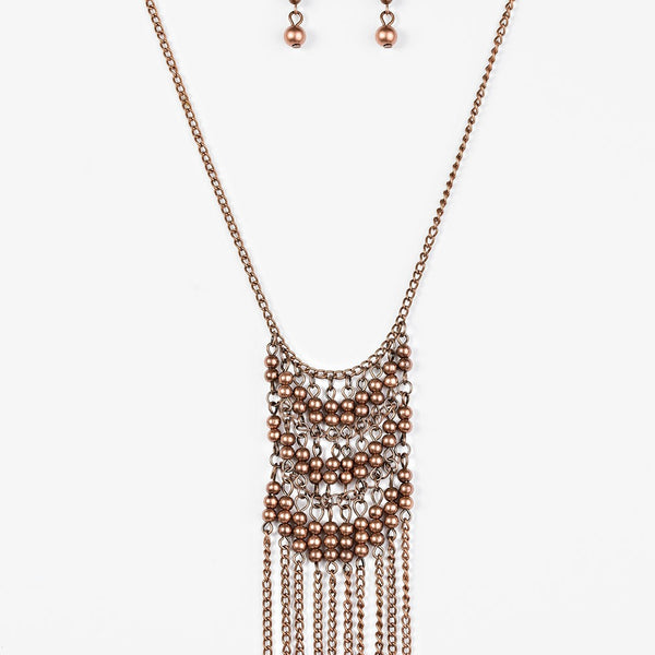 Metal Maven ~ Copper Long Necklace