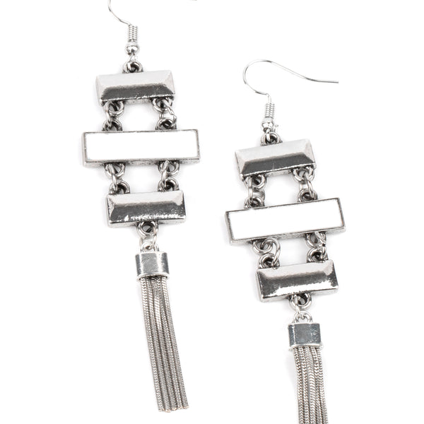 Mind, Body, and SEOUL ~ White Earrings
