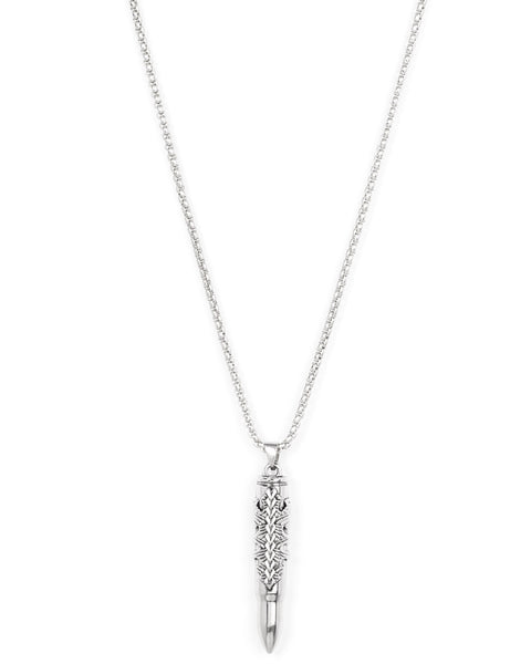 Mysterious Marksman ~ Silver Necklace