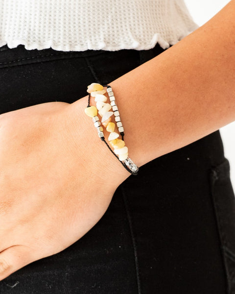 Nature Novice ~ Yellow Bracelet