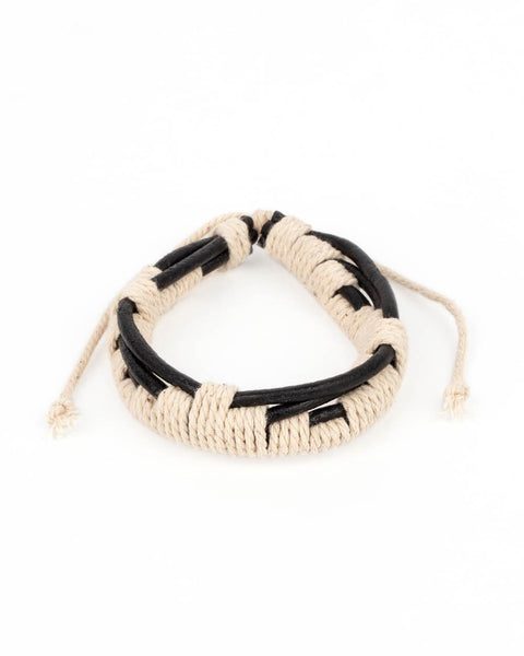 Nautical Distance ~ Black Bracelet