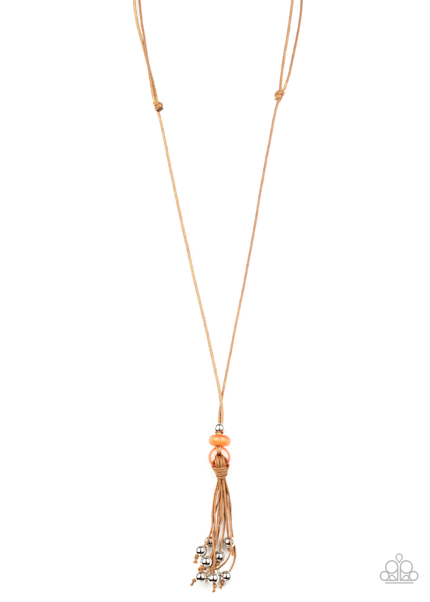 Ocean Child ~ Orange Necklace