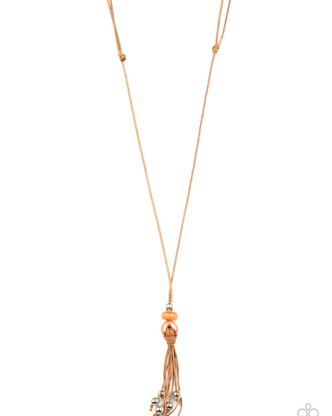 Ocean Child ~ Orange Necklace