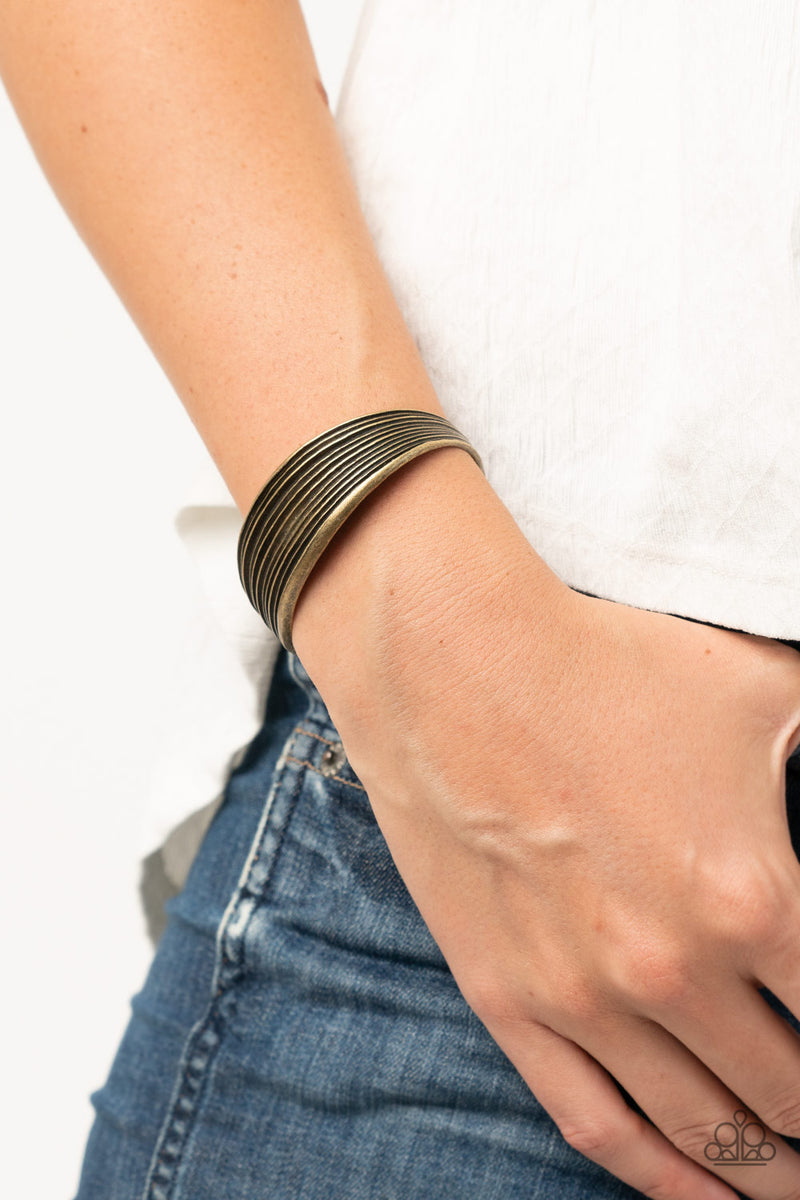 Off The Cuff Couture ~ Brass Bracelet