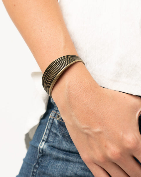 Off The Cuff Couture ~ Brass Bracelet