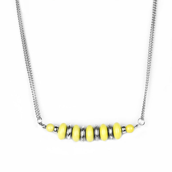 On Mountain Time ~ Yellow Necklace