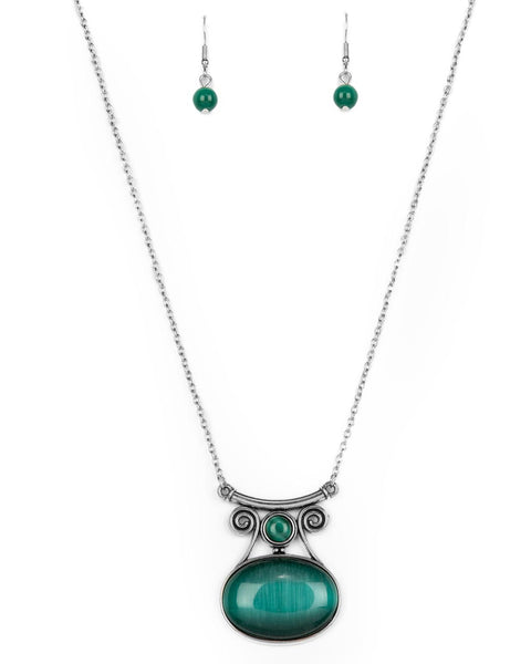 One DAYDREAM At A Time ~ Green Necklace