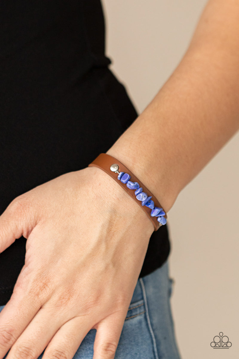 Pebble Paradise ~ Blue Bracelet