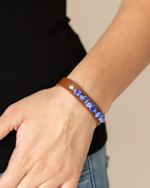 Pebble Paradise ~ Blue Bracelet