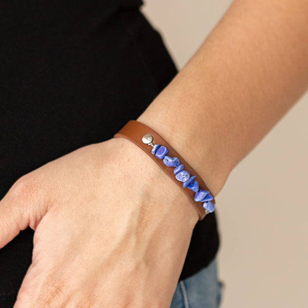 Pebble Paradise ~ Blue Bracelet