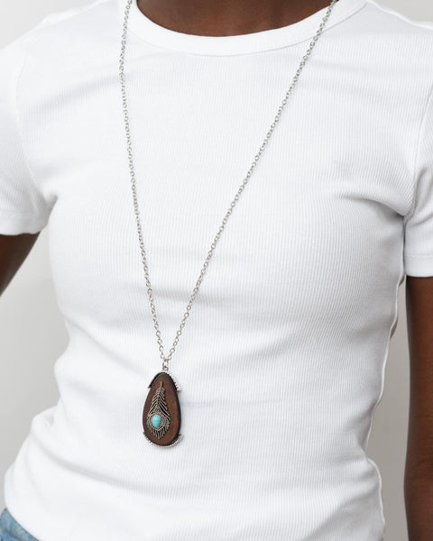 Personal FOWL ~ Blue Necklace