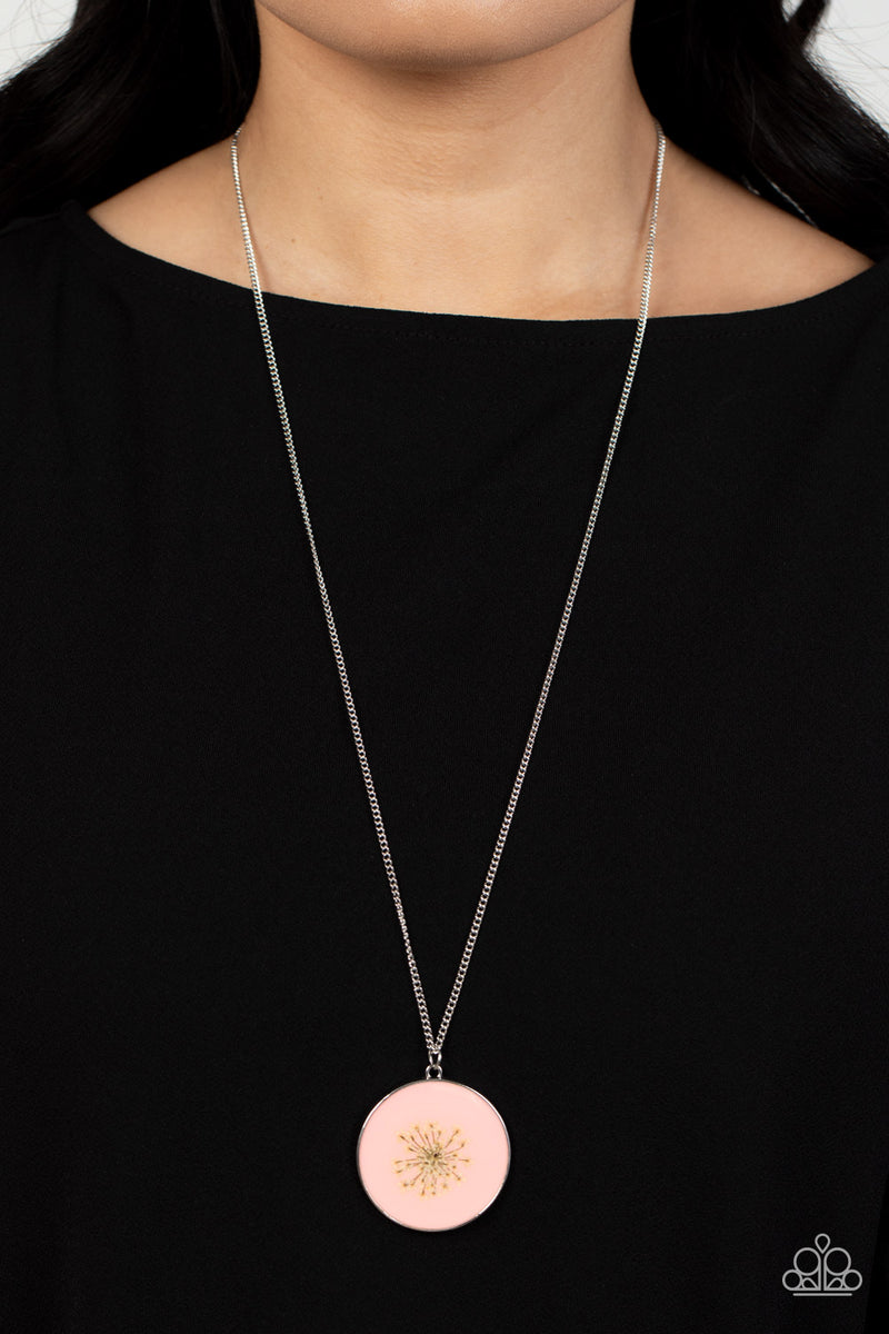 Prairie Picnic ~ Pink Necklace