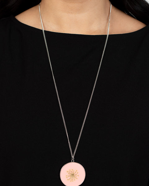 Prairie Picnic ~ Pink Necklace